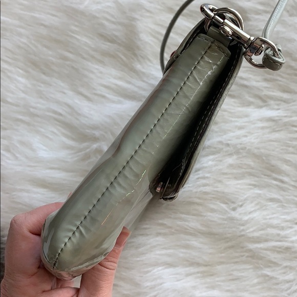Coach | green patent leather small Crossbody bag - Picture 10 of 15
